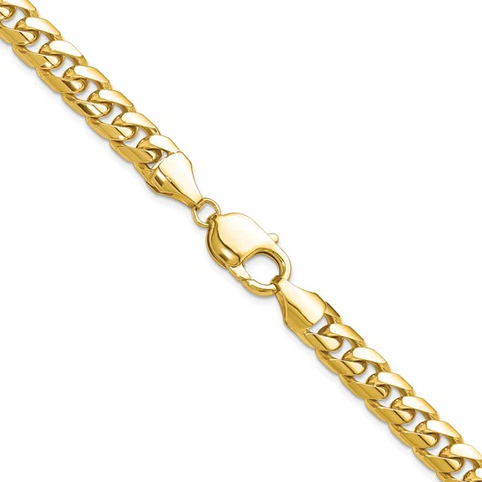 14k 6.75mm 20” Solid Miami Cuban Chain - Image 6